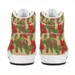 Christmas High Top Leather Sneakers for festival