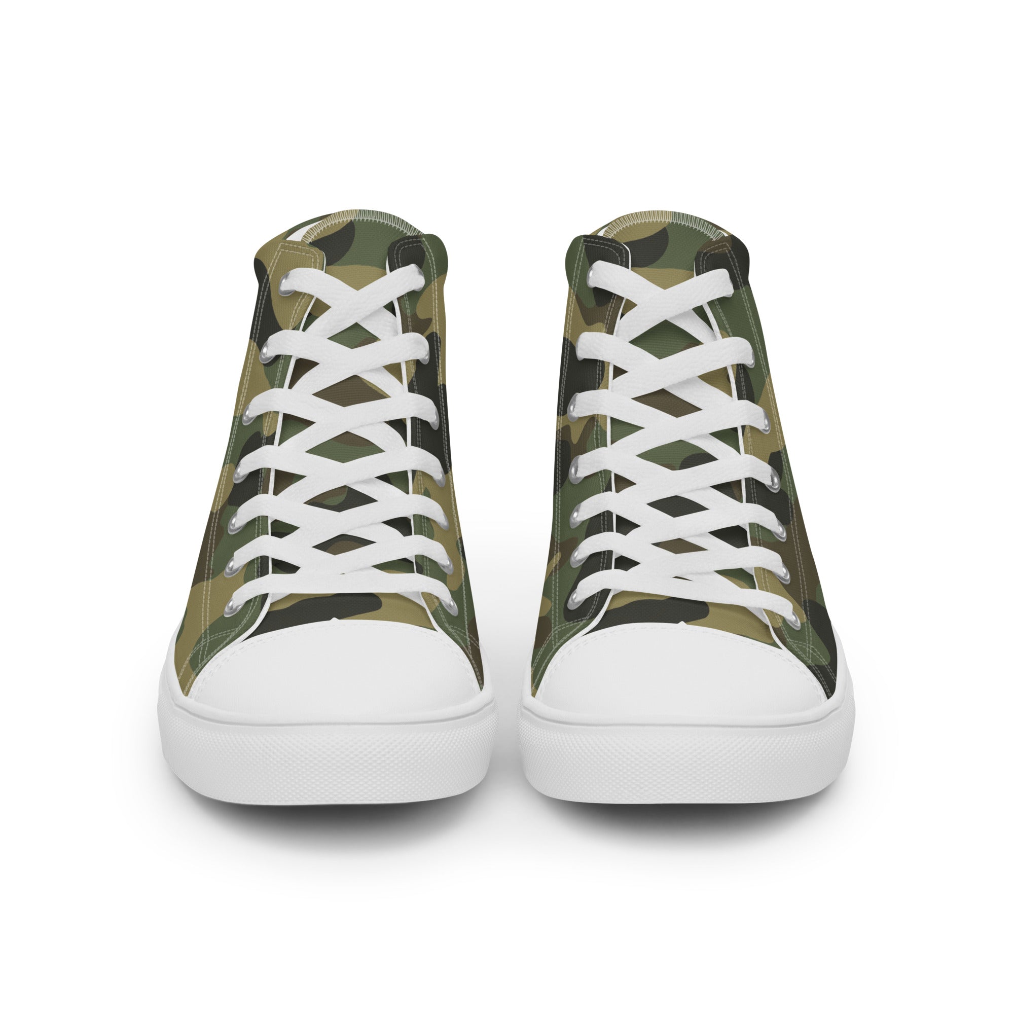 Men’s Camo High-Top Sneakers – Classic Canvas Military Style – Durable & ComfortableMen’s Camo High-Top Sneakers – Classic Canvas Military Style – Durable & Comfortable