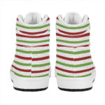 Festive High Top Leather Sneakers Trend for Christmas