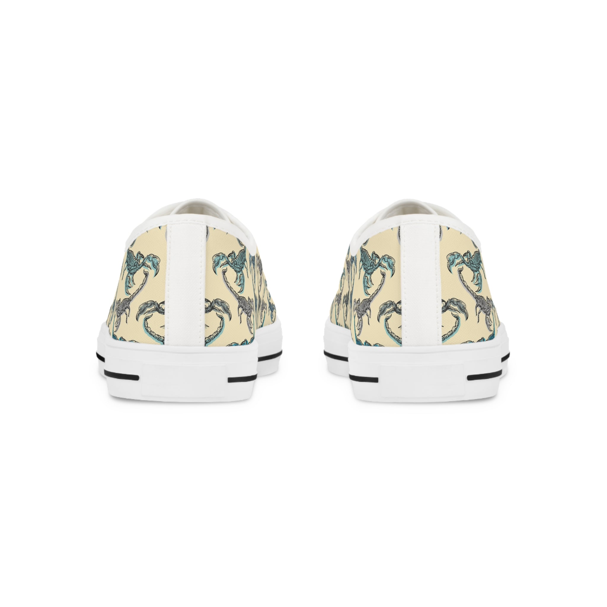 Men’s Scorpion Pattern Low-Top Sneakers – Bold Desert-Inspired Design